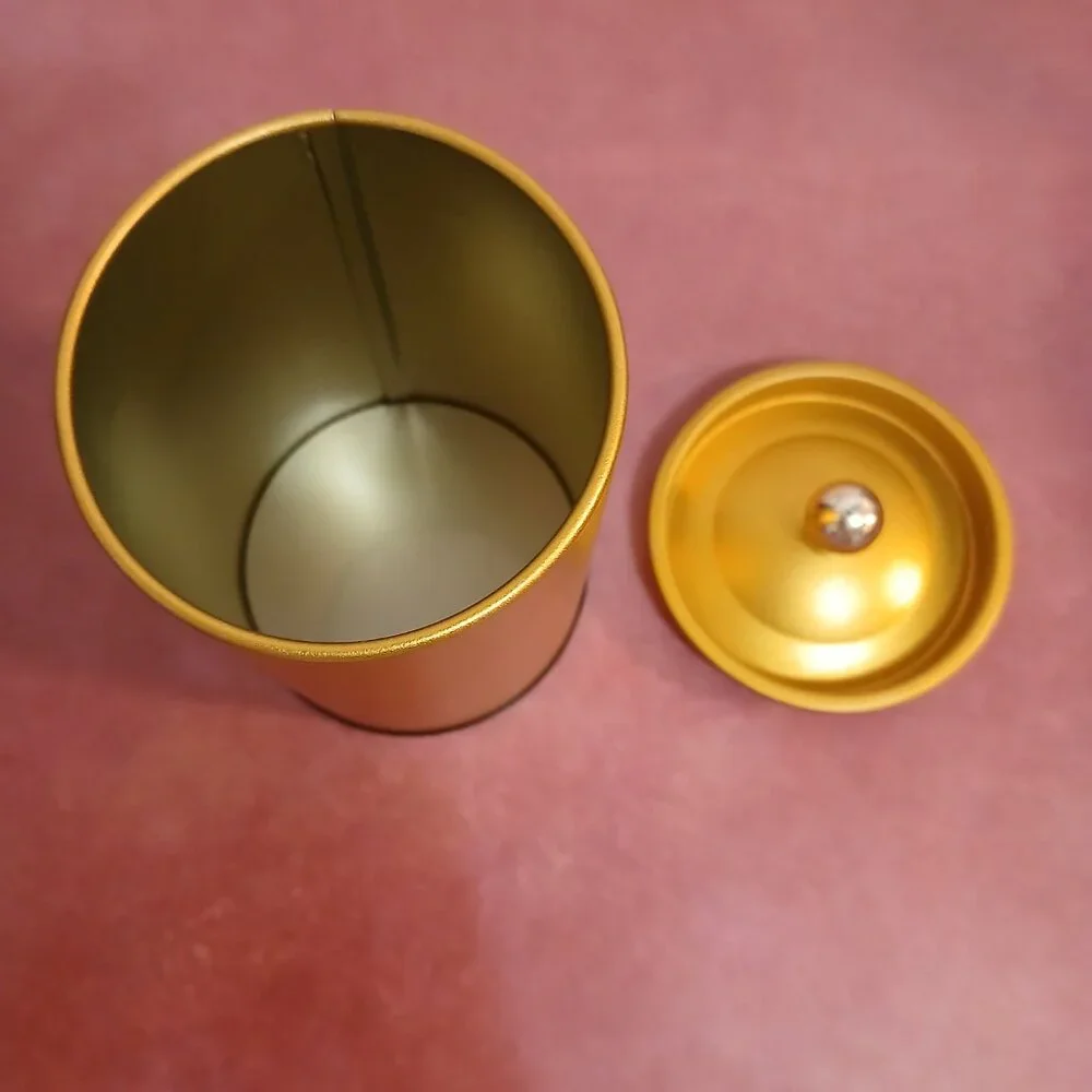 Two Metal Japanese Natsume/Tea Tins - Picture 3 of 8